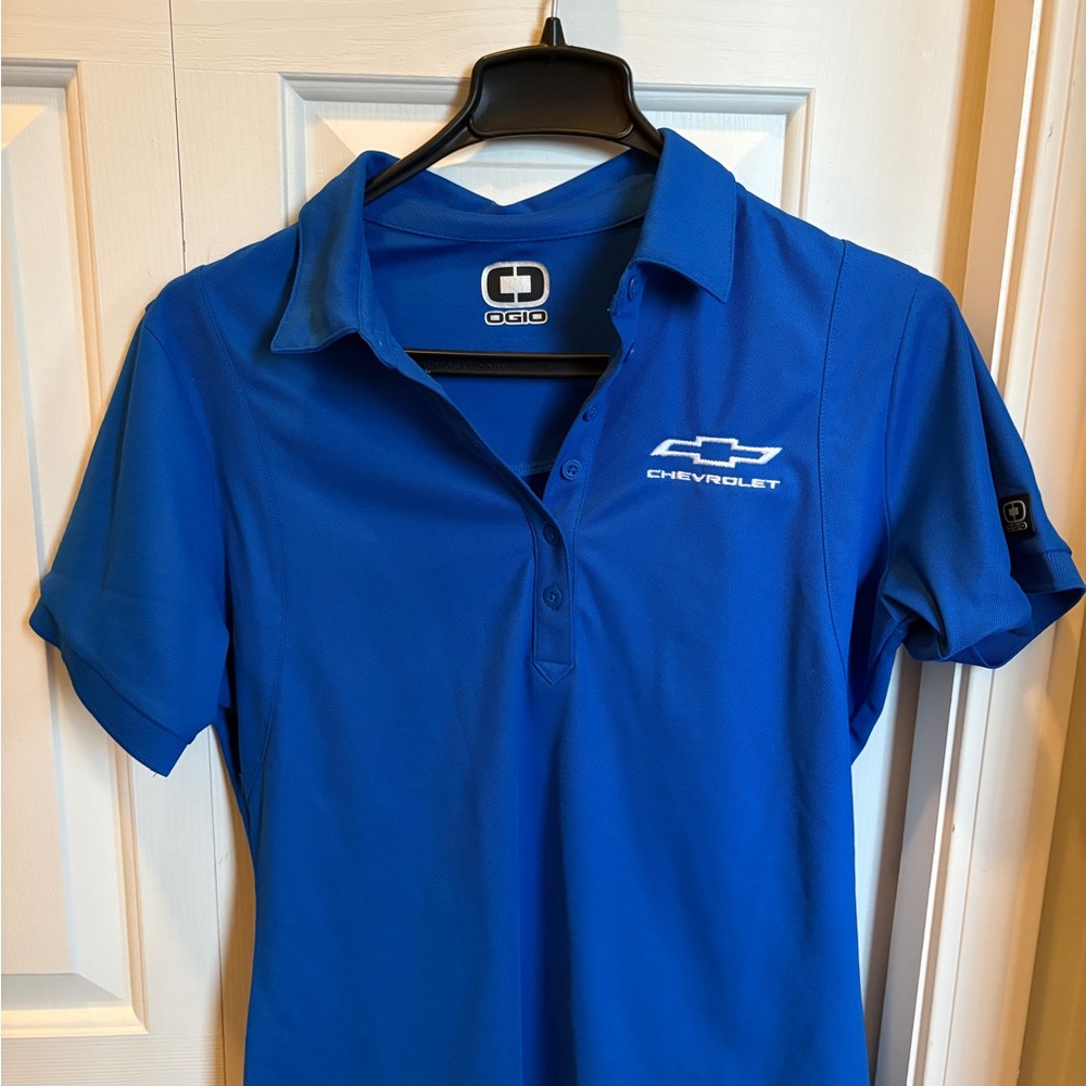 OGIO Royal Blue Polo with Chevrolet Emblem